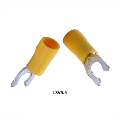 Προσαρμοσμένος μονωμένος τελικός LSV LSVL LSVS κλειδαριών τύπος κλειδαριών δικράνων χαλκού φτυαριών