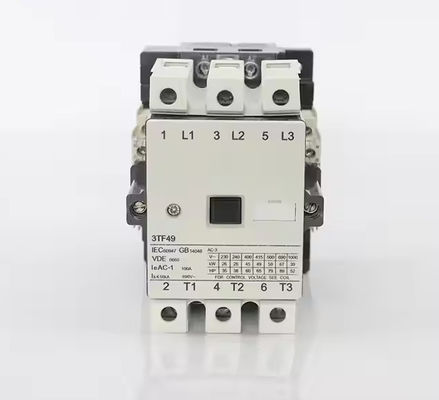 3TB 3TF 3TF49 Σειρά 2NO 2NC Βοηθητική επαφή Ac Μαγνητικός επαγωγός 100A